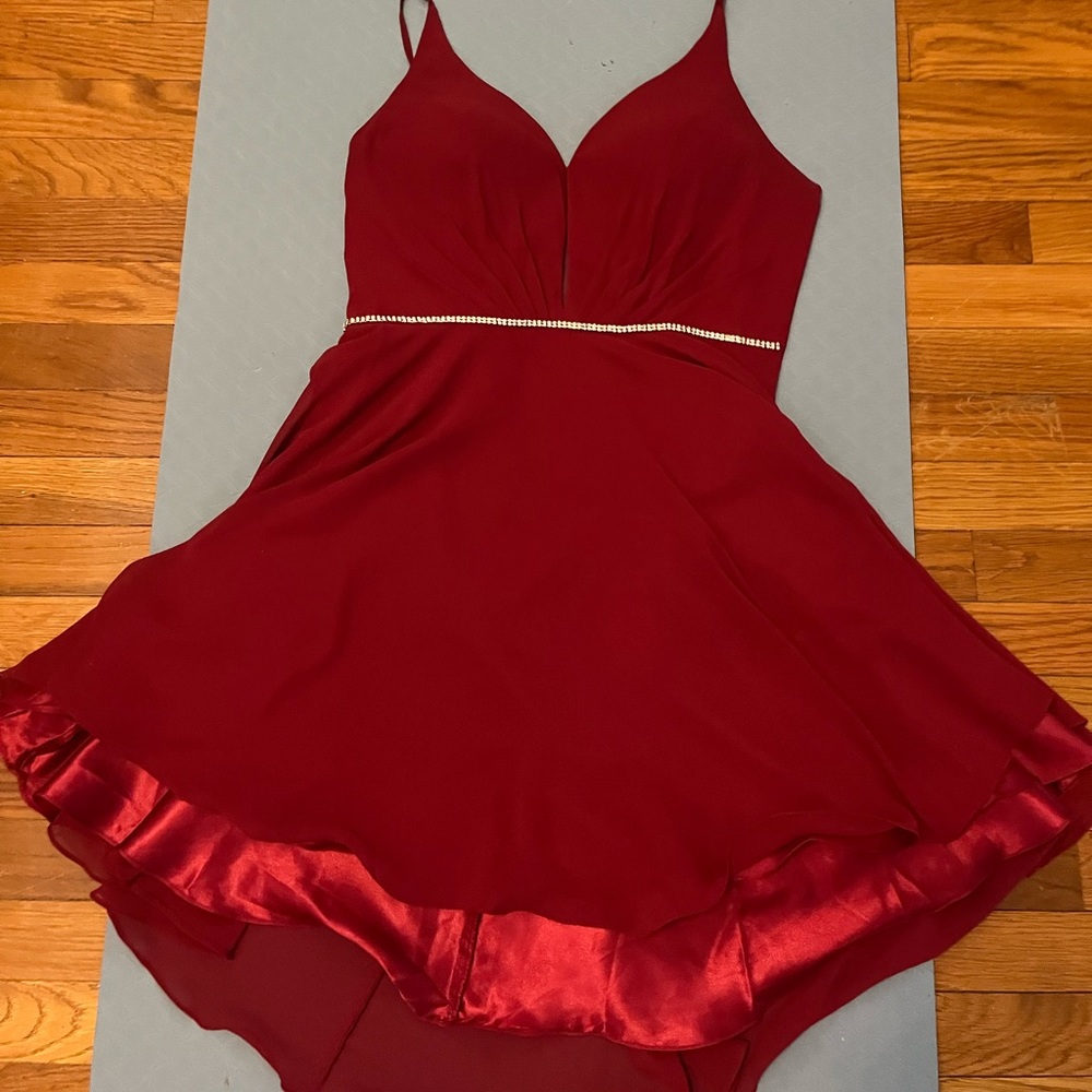 Lulus red dress size 8 worn once